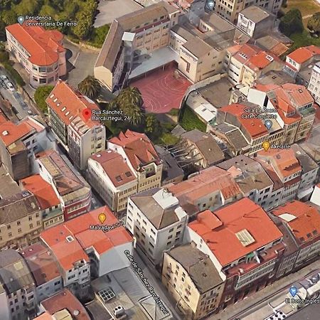 Apartamento Completamente Equipado Centro Ferrol Exteriör bild